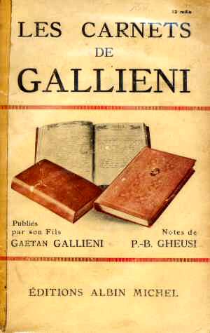 Les Carnets de Galli�ni  (G. Galli�ni - Ed. 1932)